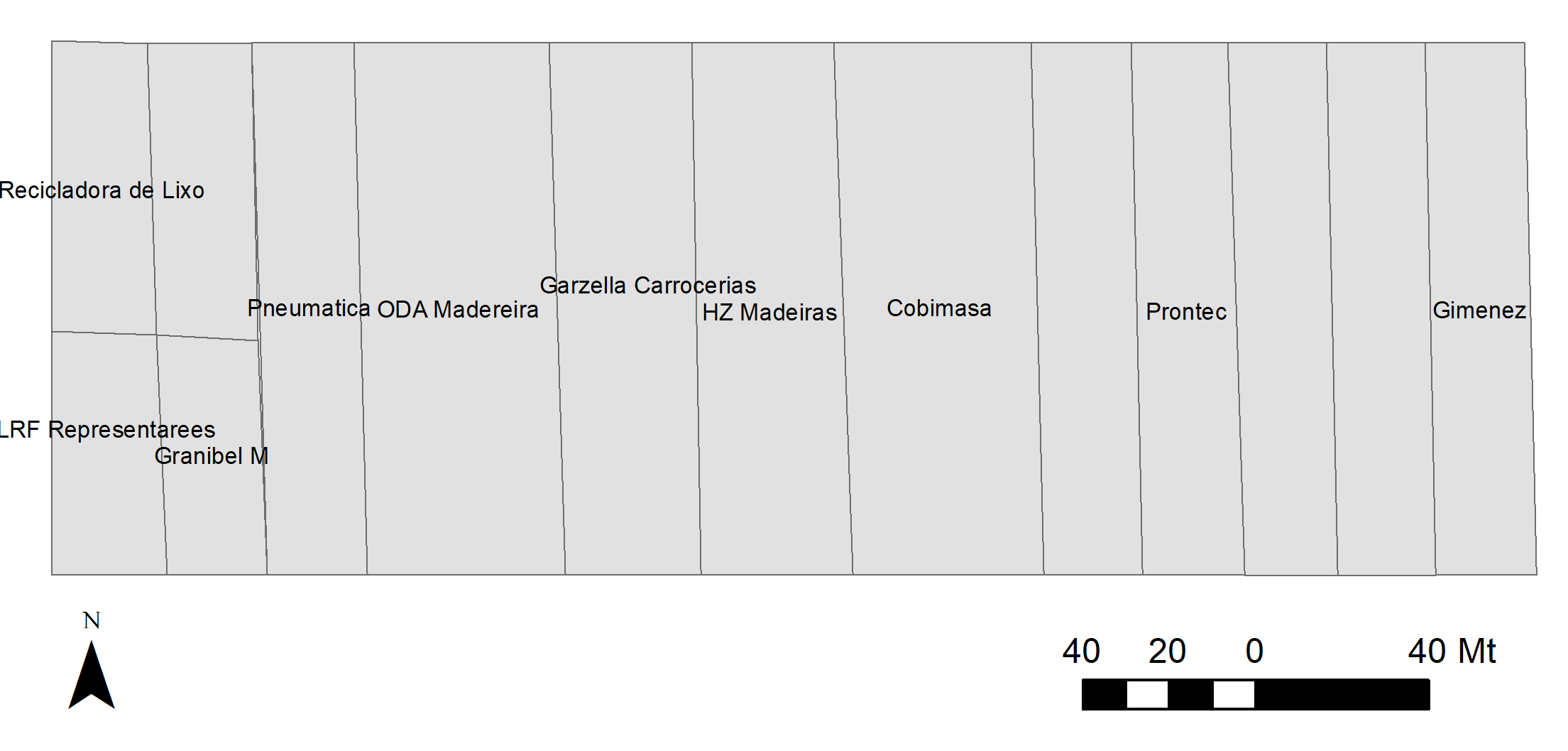 Area industrial 1 - Município de Ijuí