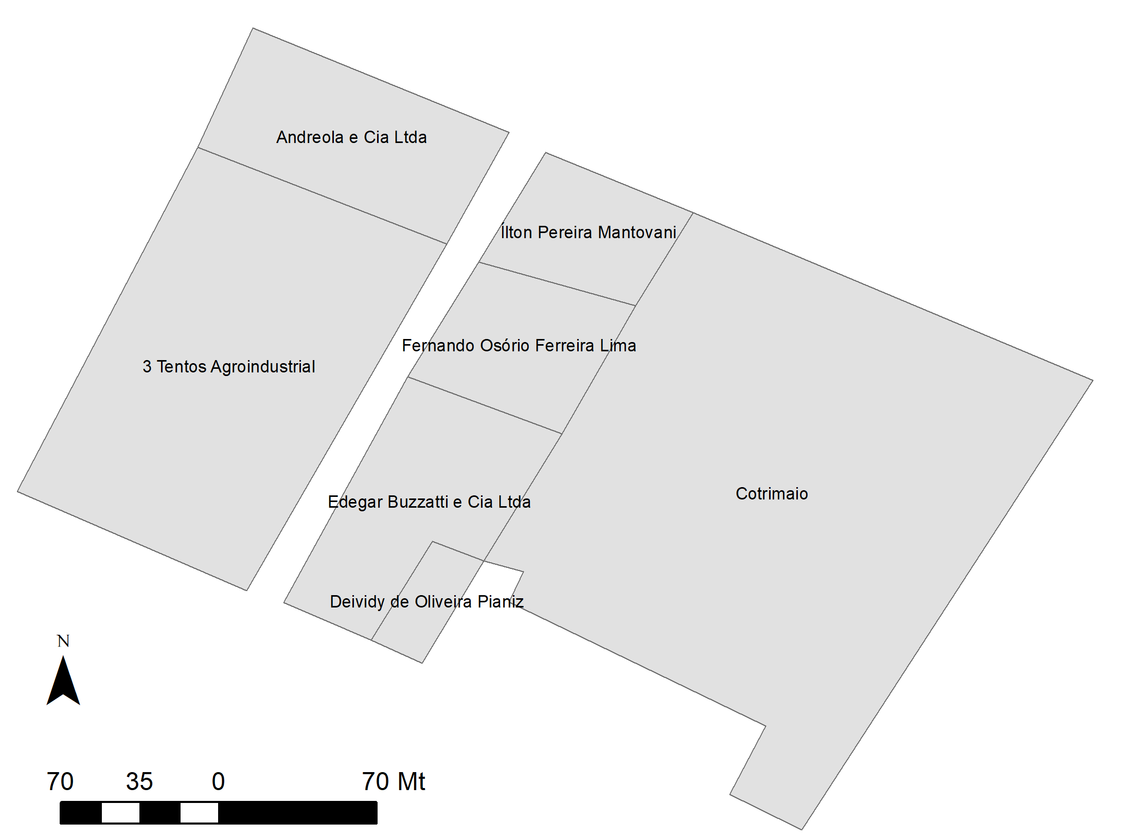 Area industrial 1 - Município de Pejuçara